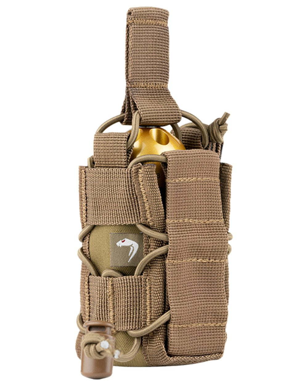 Dark Coyote Coloured Viper Elite Grenade Pouch on white background