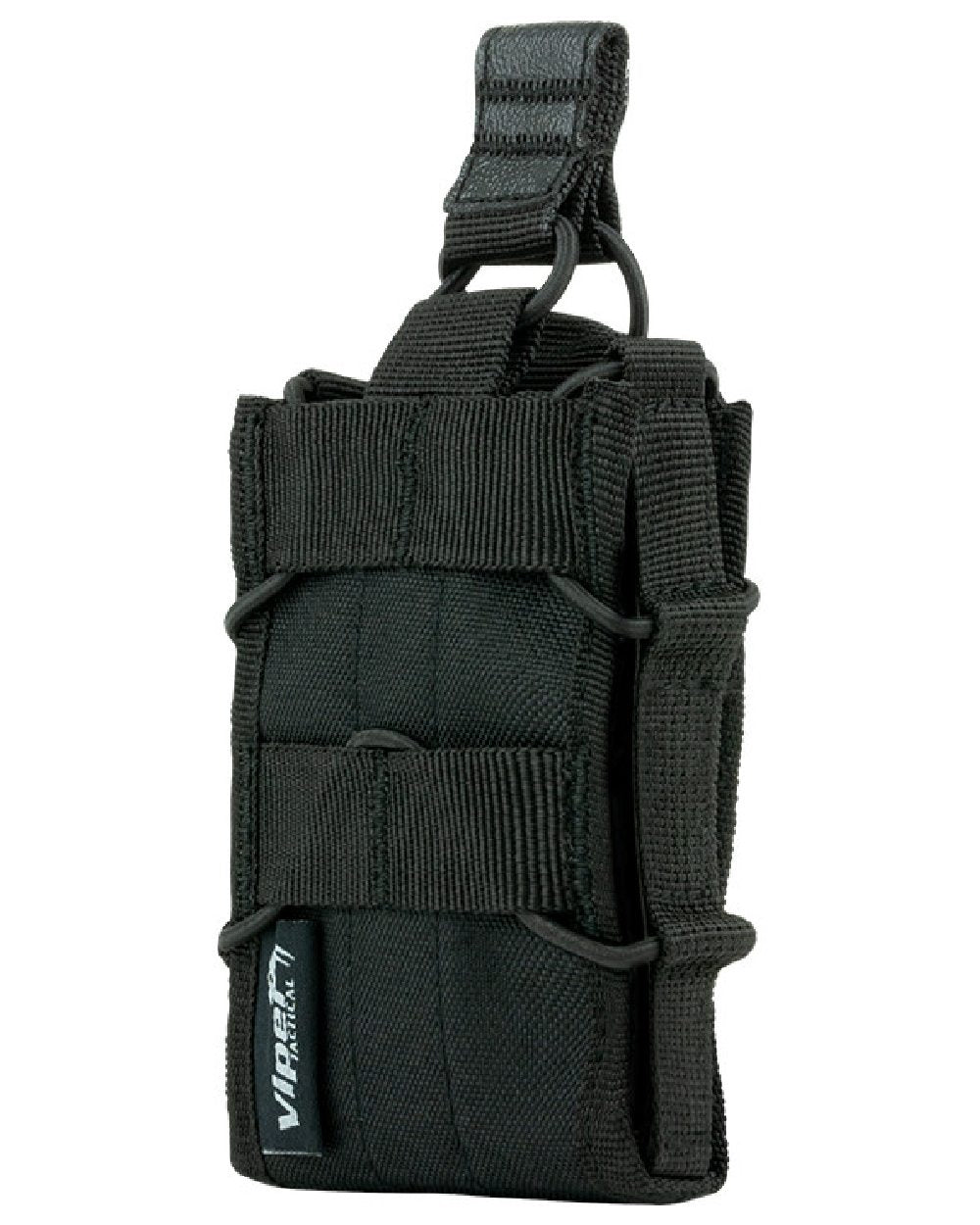 Black Coloured Viper Elite Mag Pouch on white background