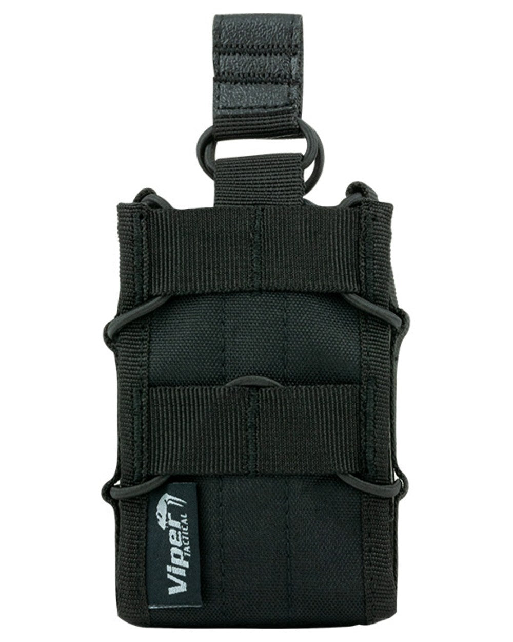 Black Coloured Viper Elite Mag Pouch on white background