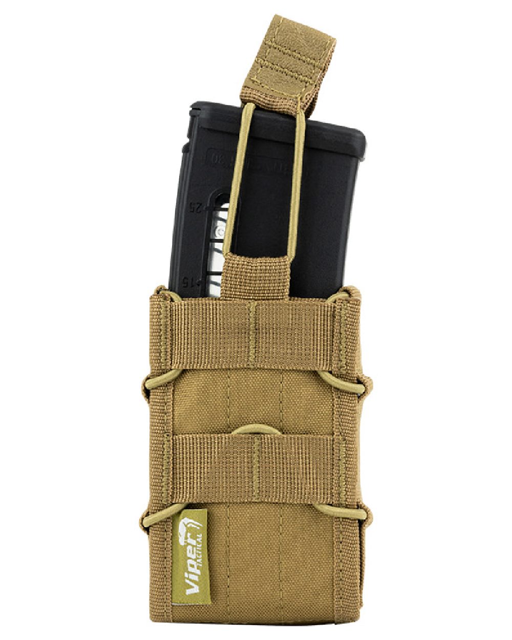 Coyote Coloured Viper Elite Mag Pouch on white background