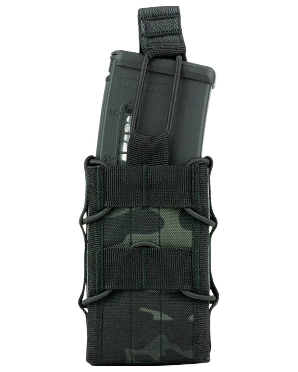 VCAM Black Coloured Viper Elite Mag Pouch on white background