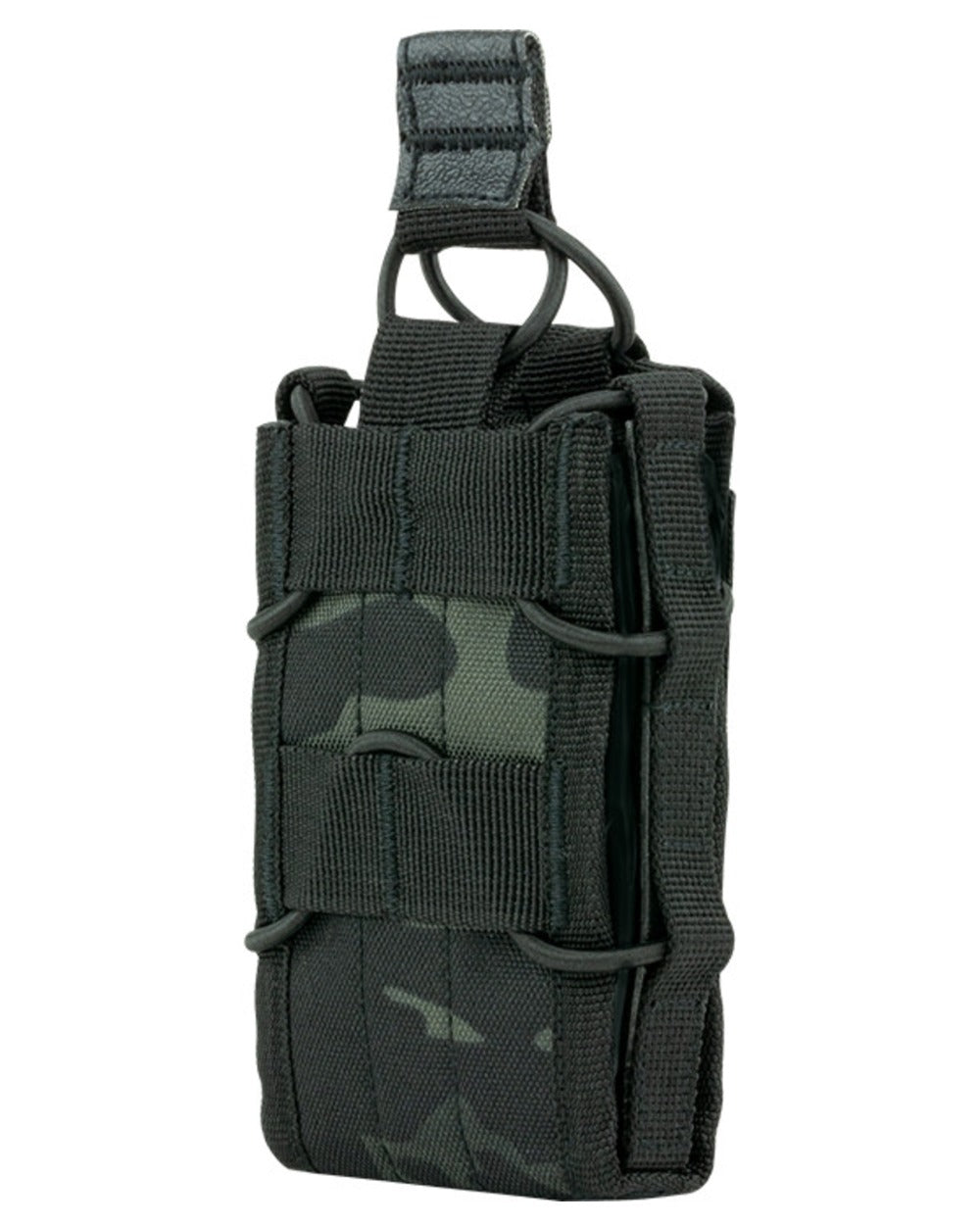 VCAM Black Coloured Viper Elite Mag Pouch on white background