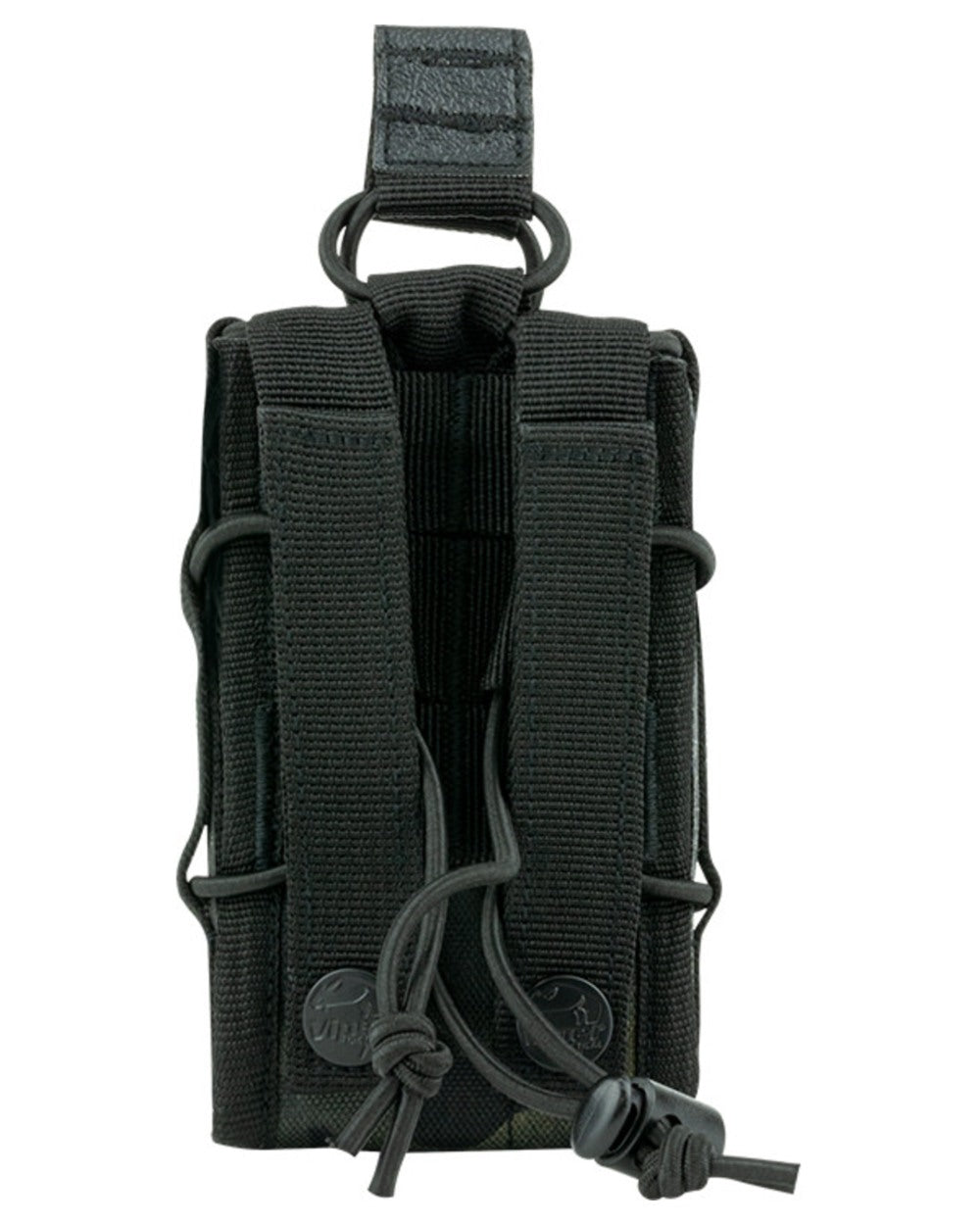 VCAM Black Coloured Viper Elite Mag Pouch on white background