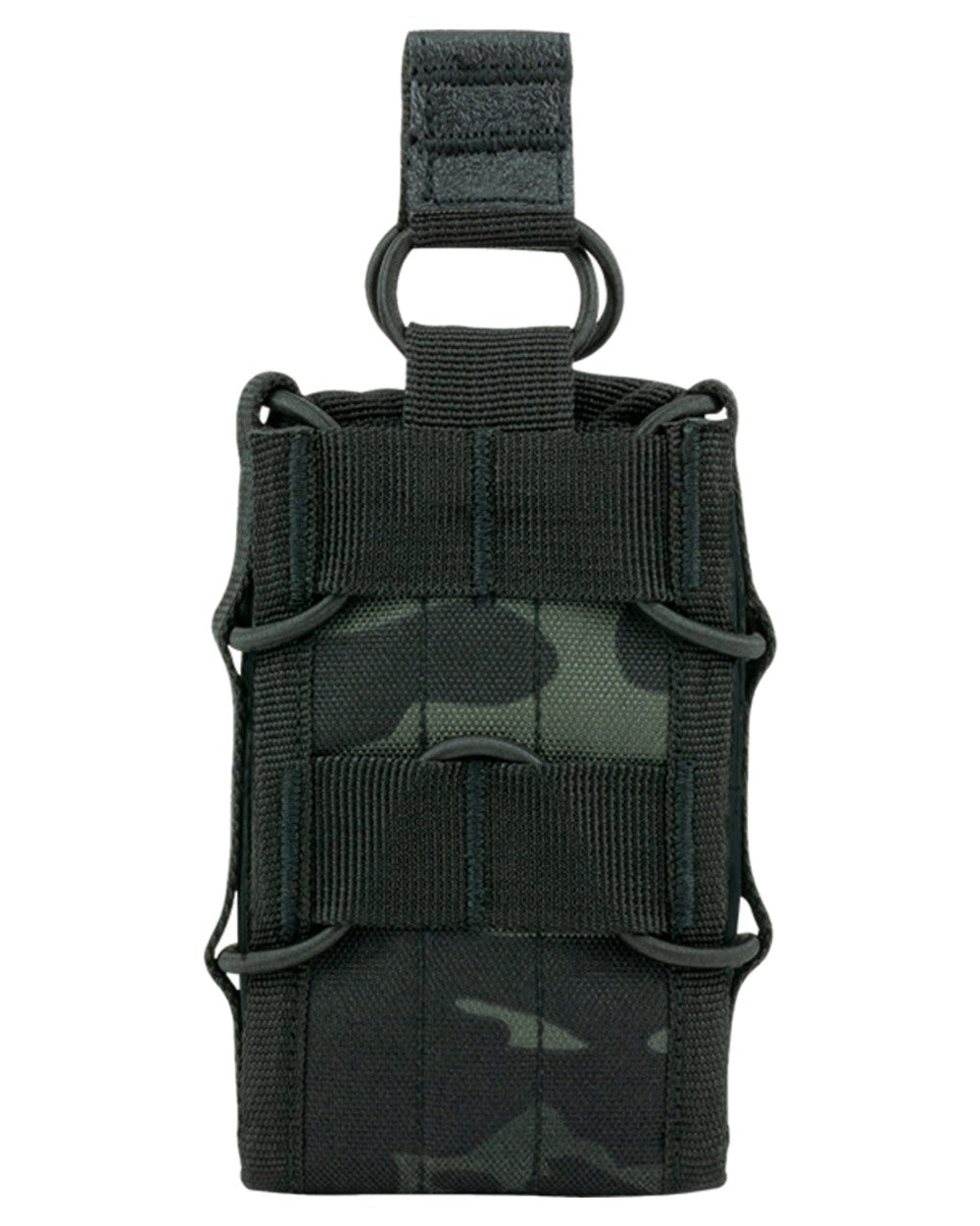 VCAM Black Coloured Viper Elite Mag Pouch on white background