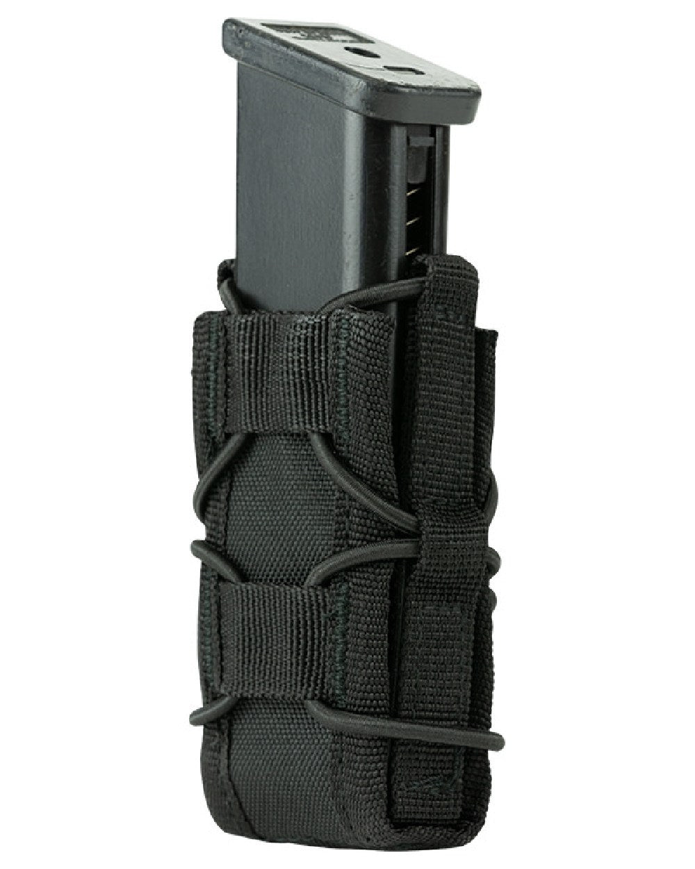 Black Coloured Viper Elite Pistol Mag Pouch on white background