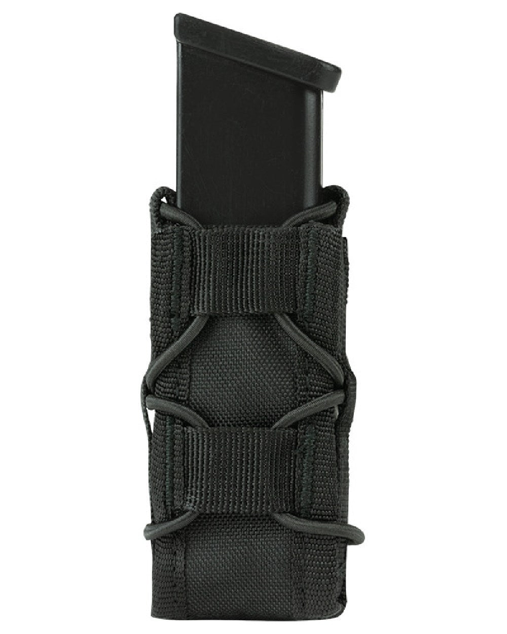 Black Coloured Viper Elite Pistol Mag Pouch on white background