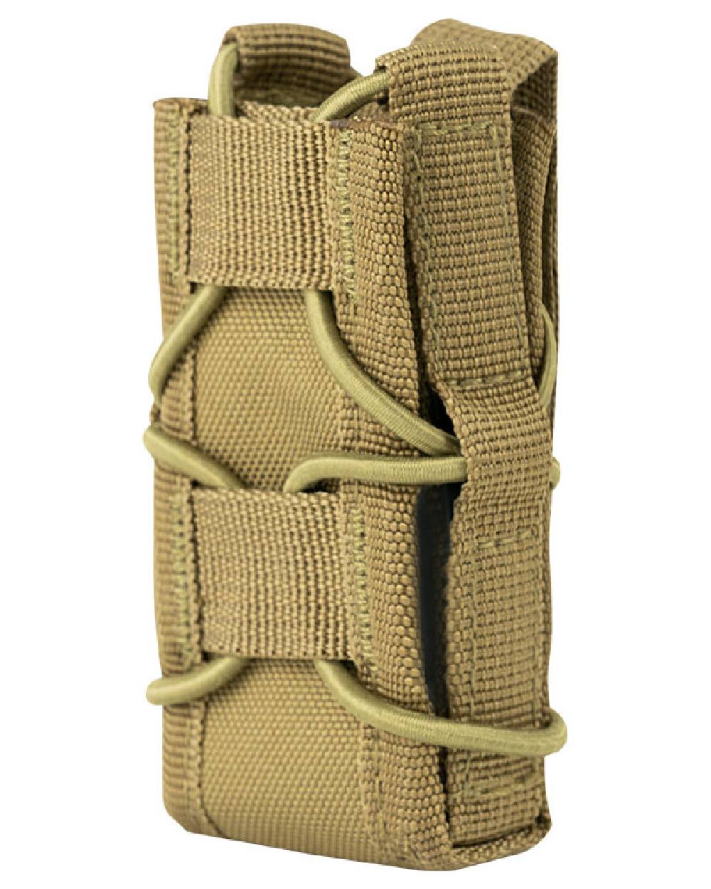 Coyote Coloured Viper Elite Pistol Mag Pouch on white background
