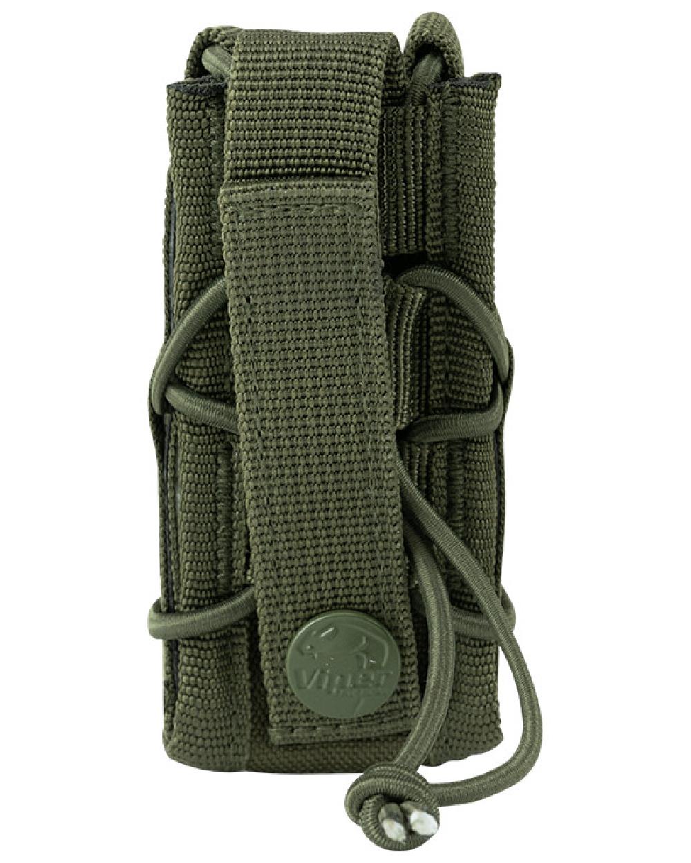 Green Coloured Viper Elite Pistol Mag Pouch on white background
