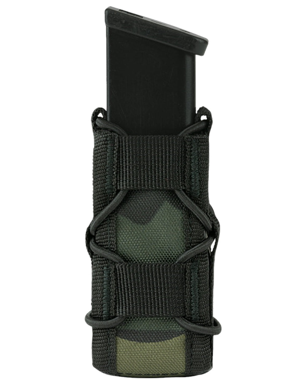 VCAM Black Coloured Viper Elite Pistol Mag Pouch on white background