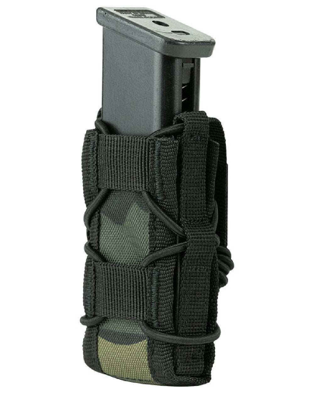 VCAM Black Coloured Viper Elite Pistol Mag Pouch on white background