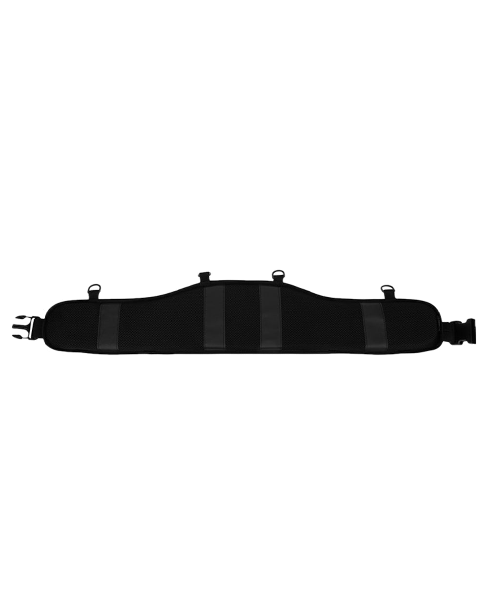 Black Coloured Viper Elite Waist Belt on white background