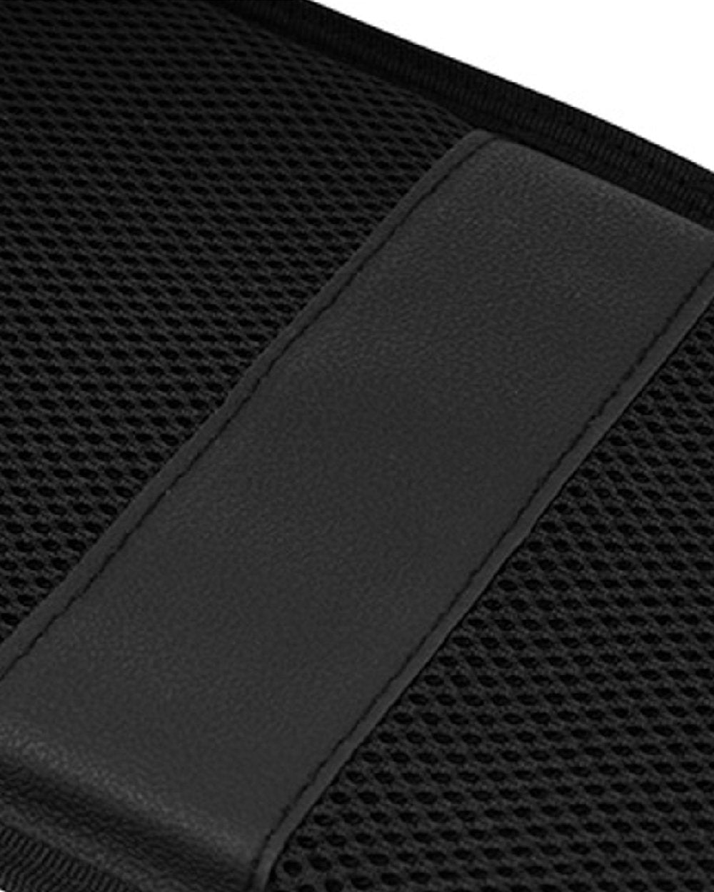 Black Coloured Viper Elite Waist Belt on white background