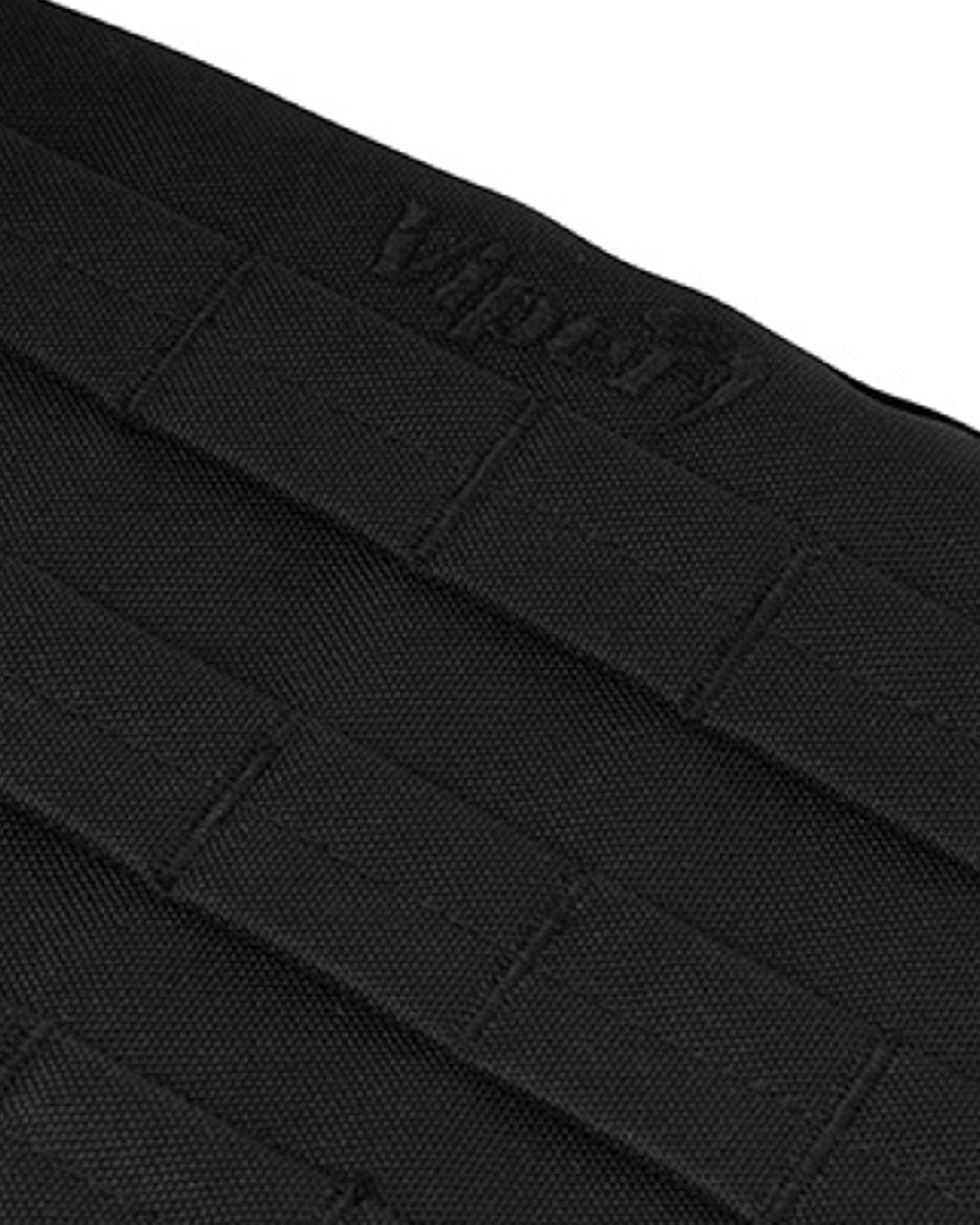 Black Coloured Viper Elite Waist Belt on white background