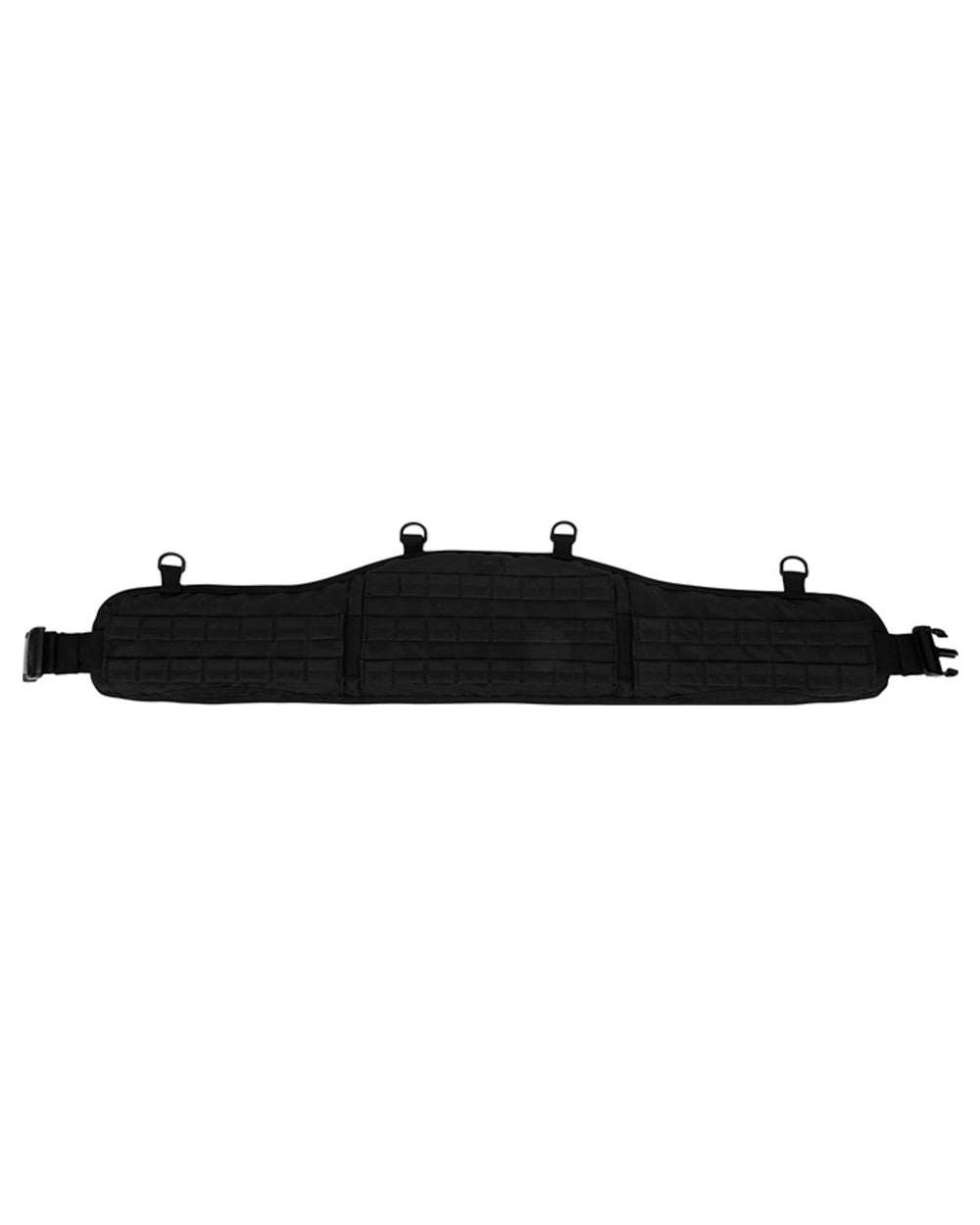 Black Coloured Viper Elite Waist Belt on white background