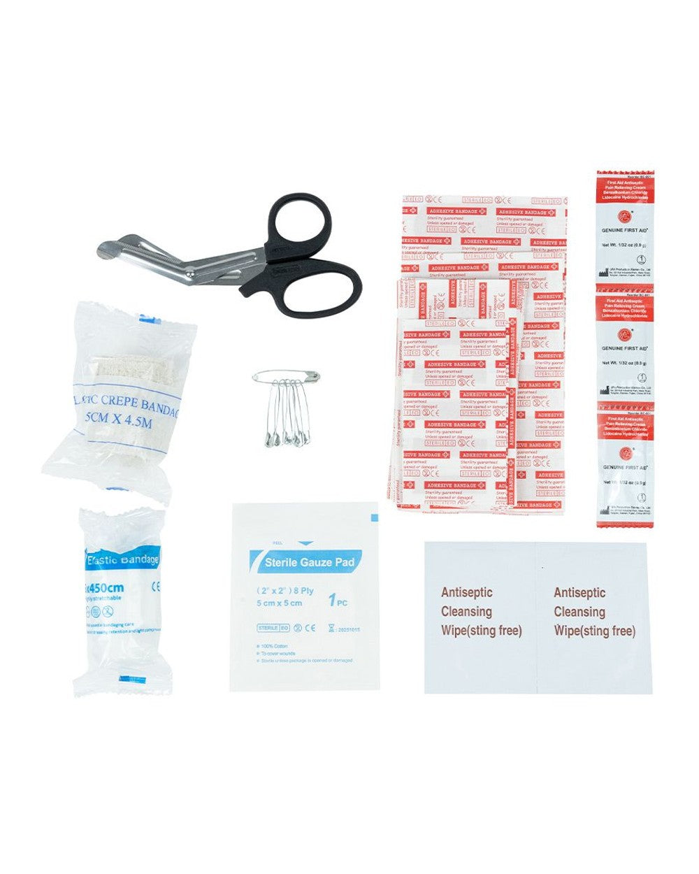 Green Coloured Viper First Aid Kit on white background