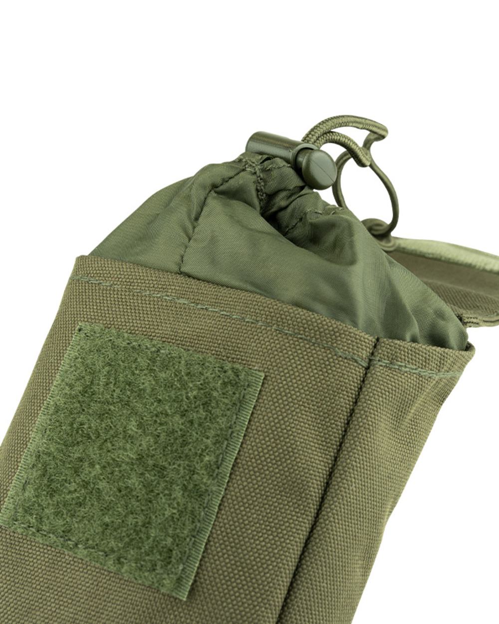 Green Coloured Viper First Aid Kit on white background