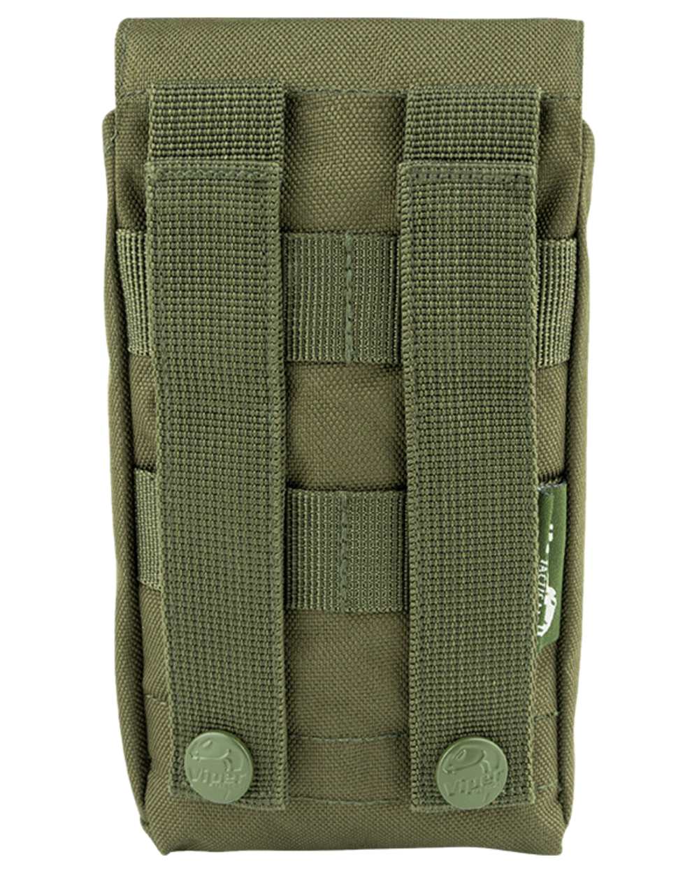 Green Coloured Viper First Aid Kit on white background