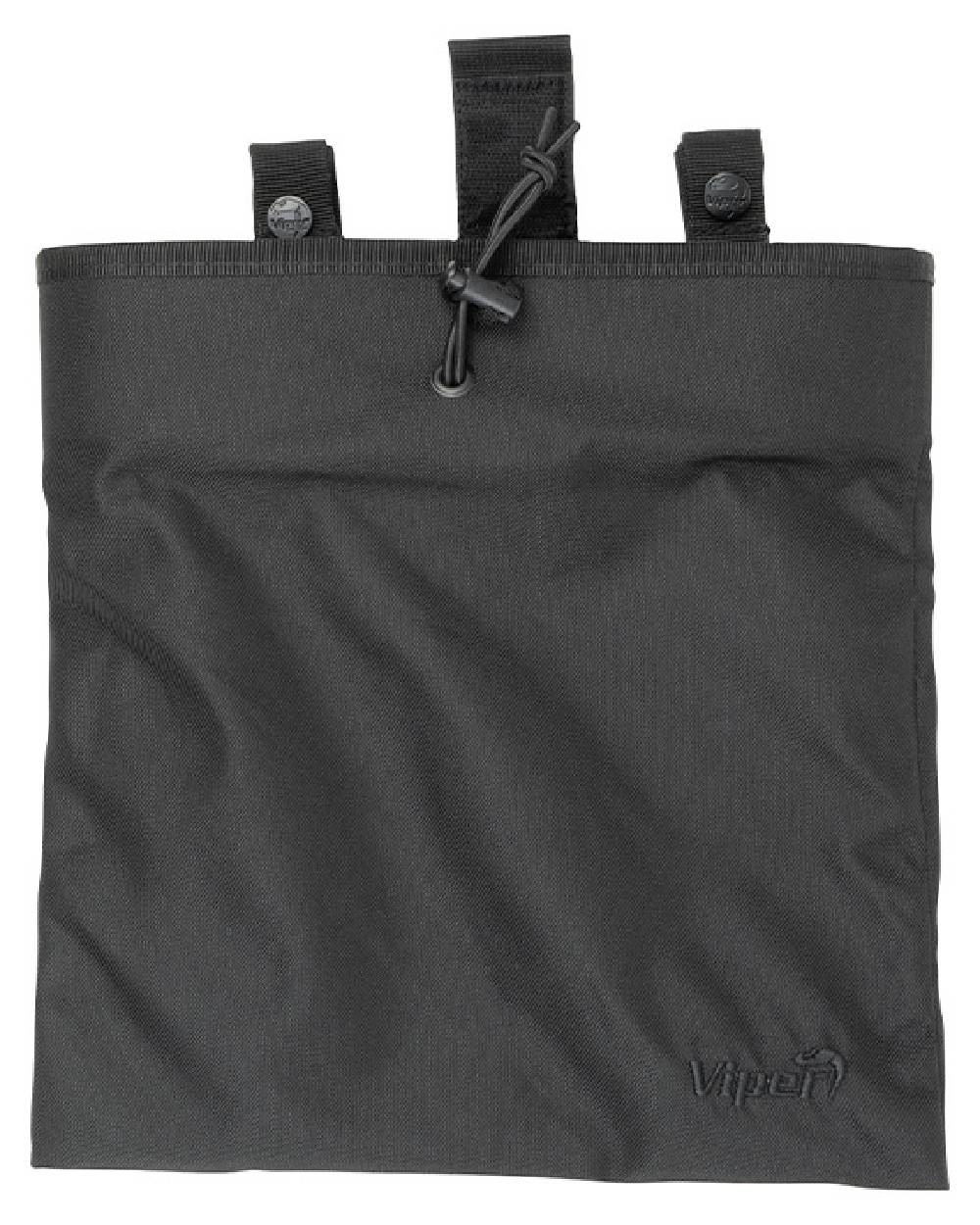 Black Coloured Viper Folding Dump Bag on white background
