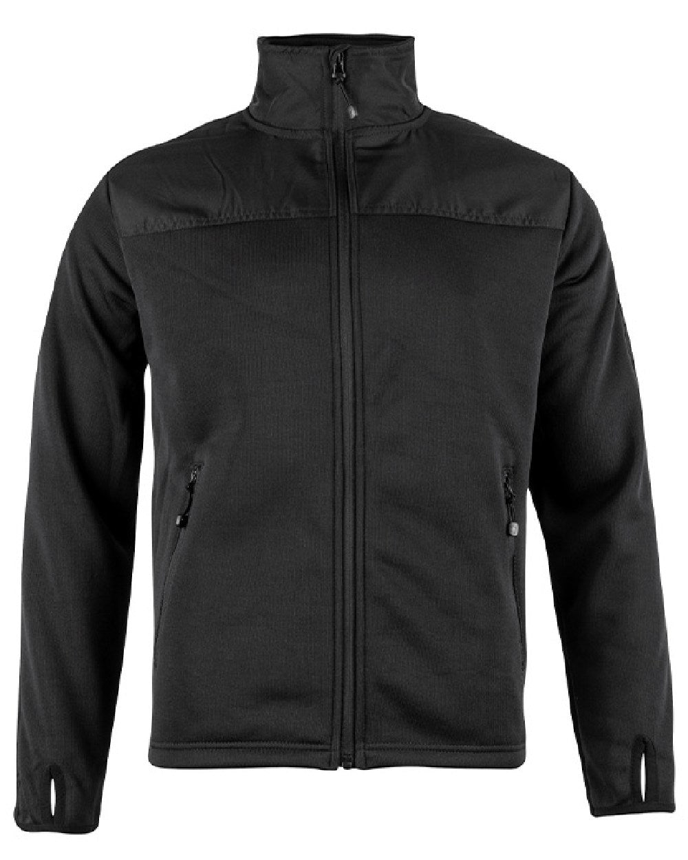 Black Coloured Viper Gen 2 Special Ops Fleece Jacket on white background