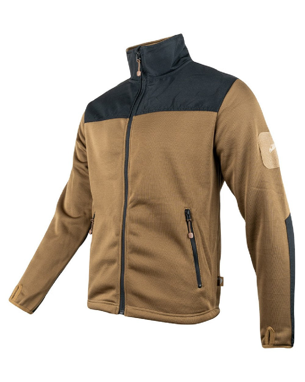 Coyote Coloured Viper Gen 2 Special Ops Fleece Jacket on white background