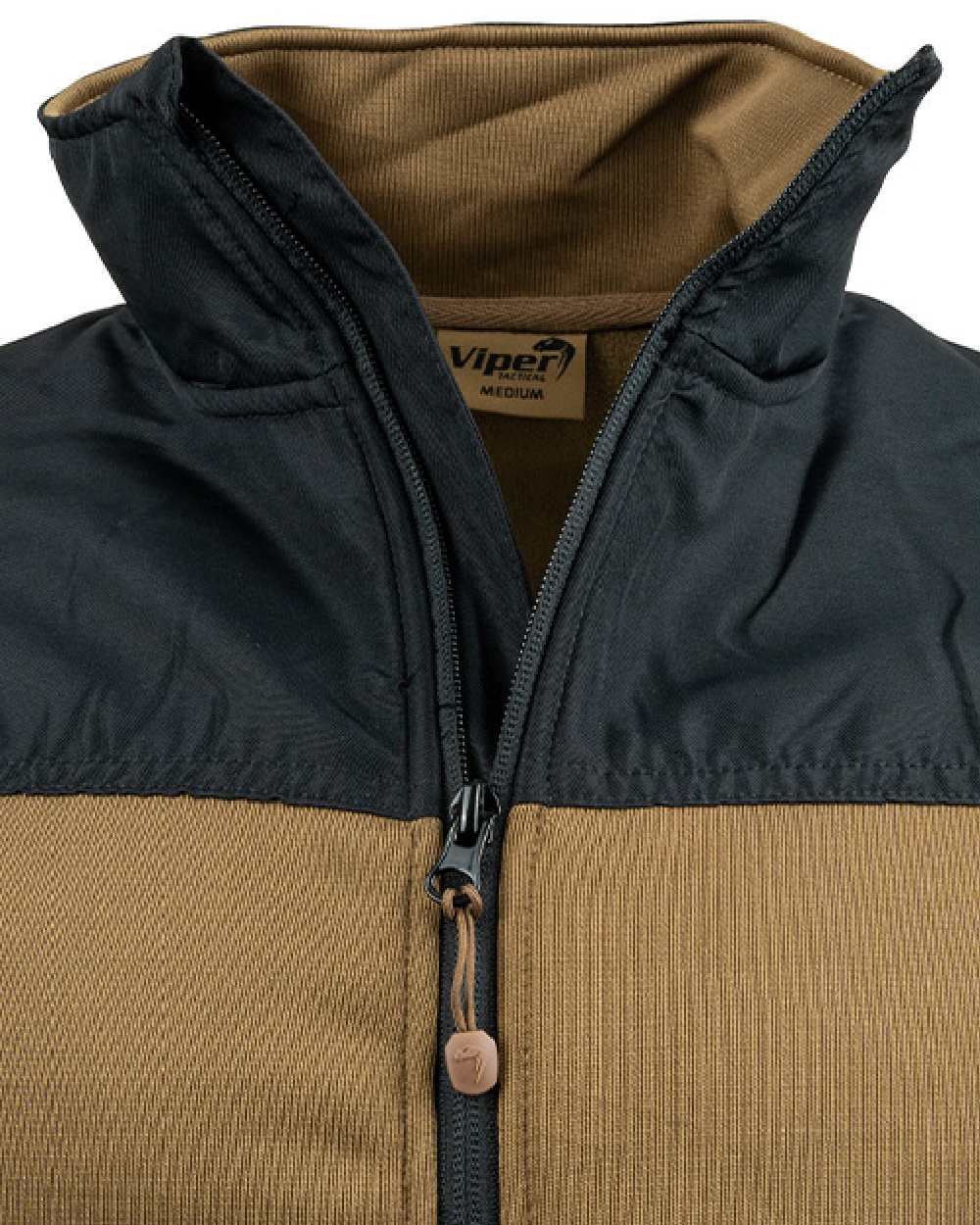 Coyote Coloured Viper Gen 2 Special Ops Fleece Jacket on white background