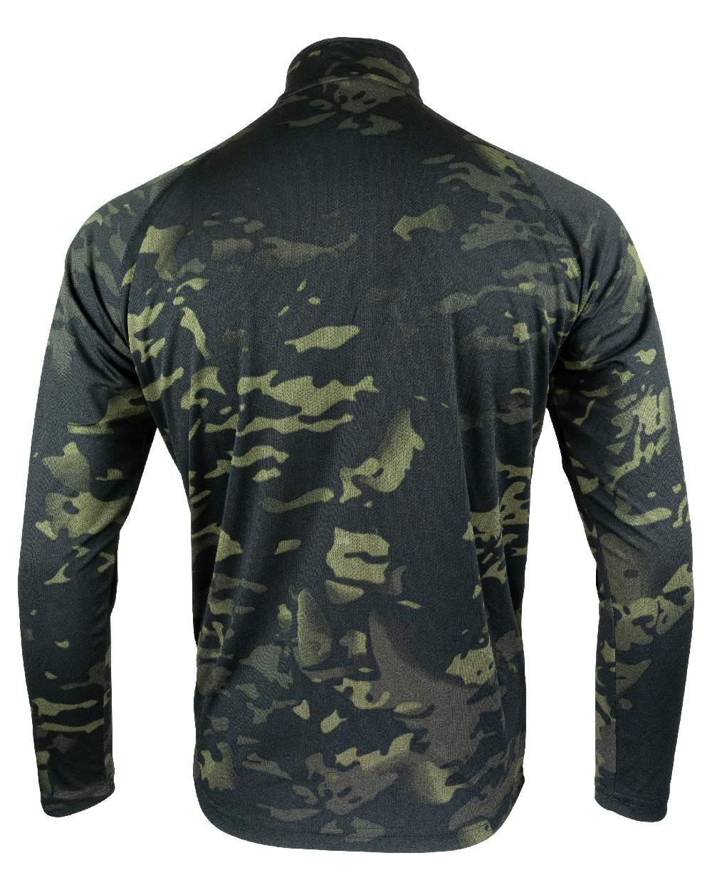 VCAM Black Coloured Viper Mesh-Tech Armour Top on white background
