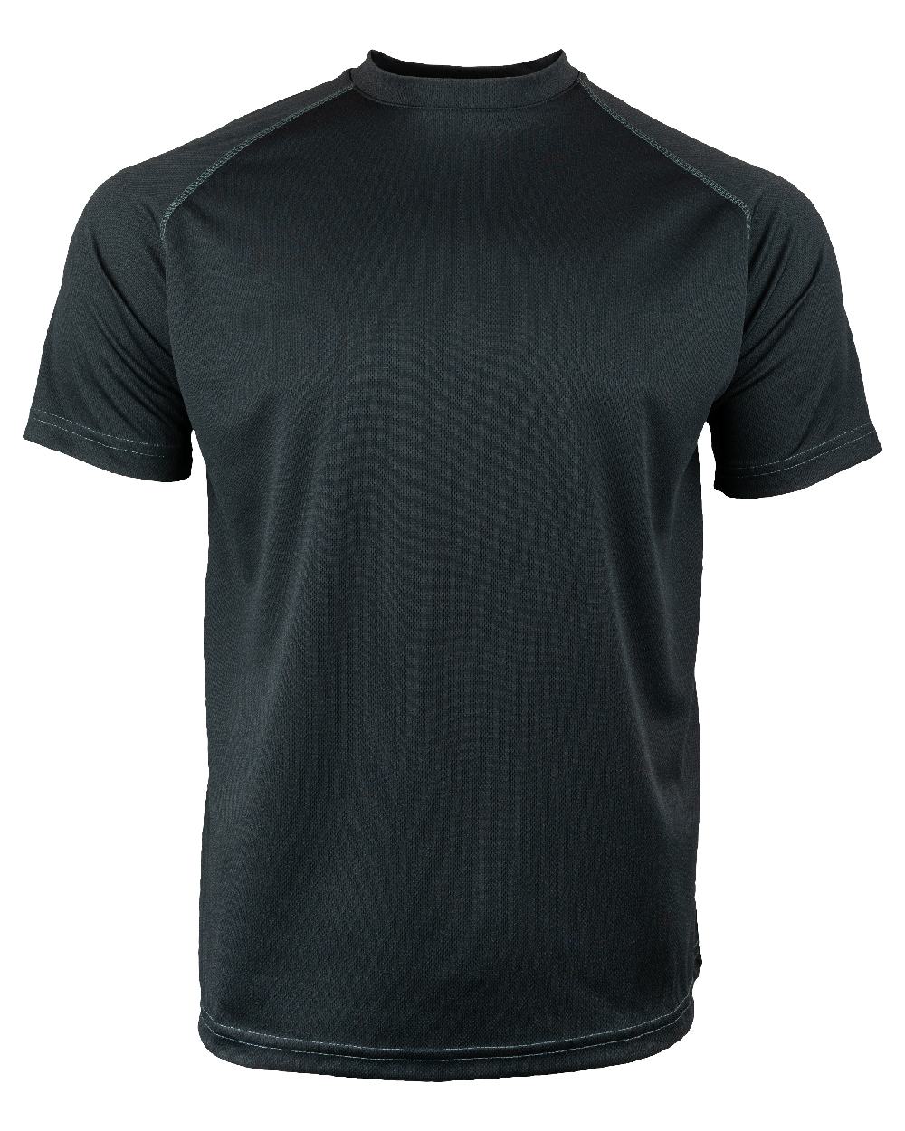 Black Coloured Viper Mesh-Tech T-Shirt on white background