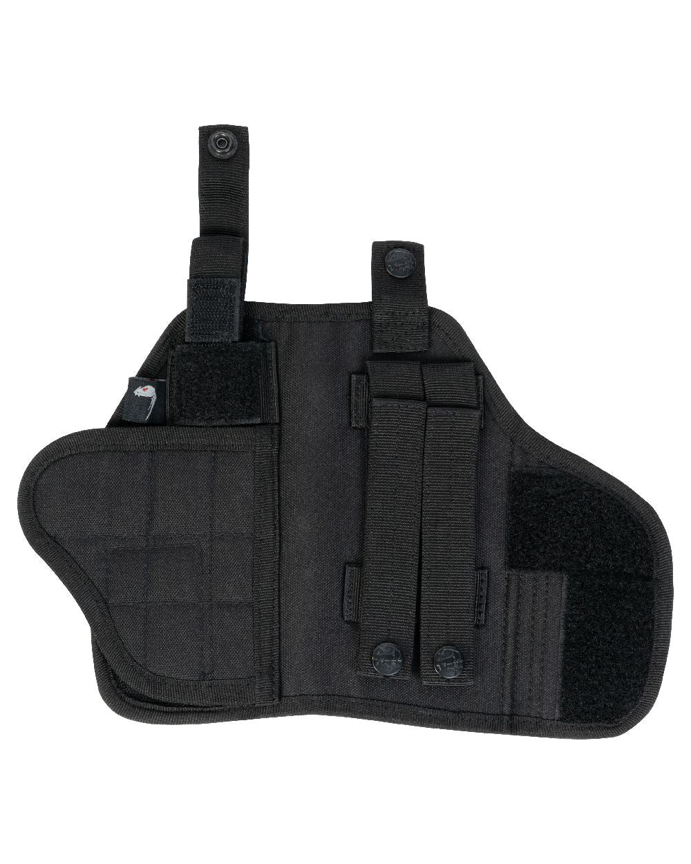 Black Coloured Viper Modular Adjustable Holster on white background
