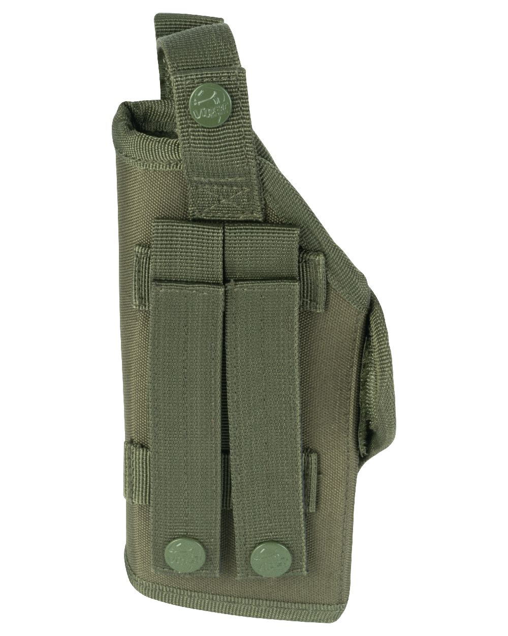 Green Coloured Viper Modular Adjustable Holster on white background
