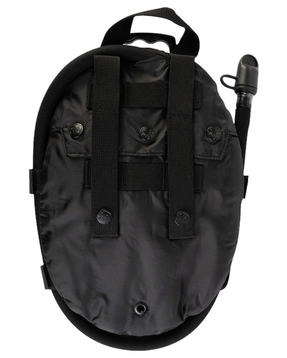 Black Coloured Viper Modular Bladder Pouch on white background