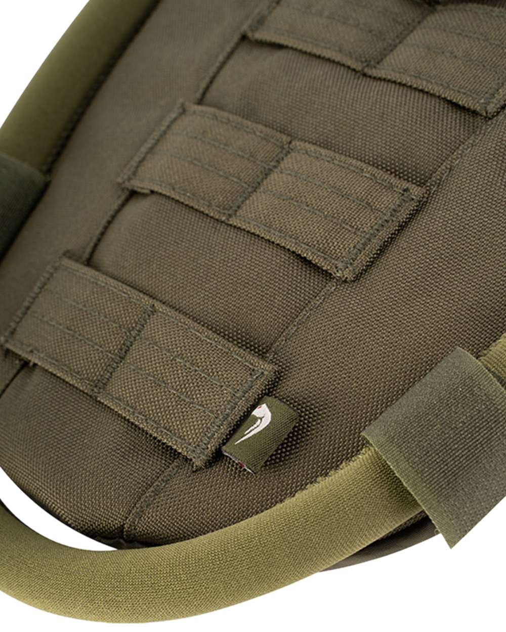 Green Coloured Viper Modular Bladder Pouch on white background