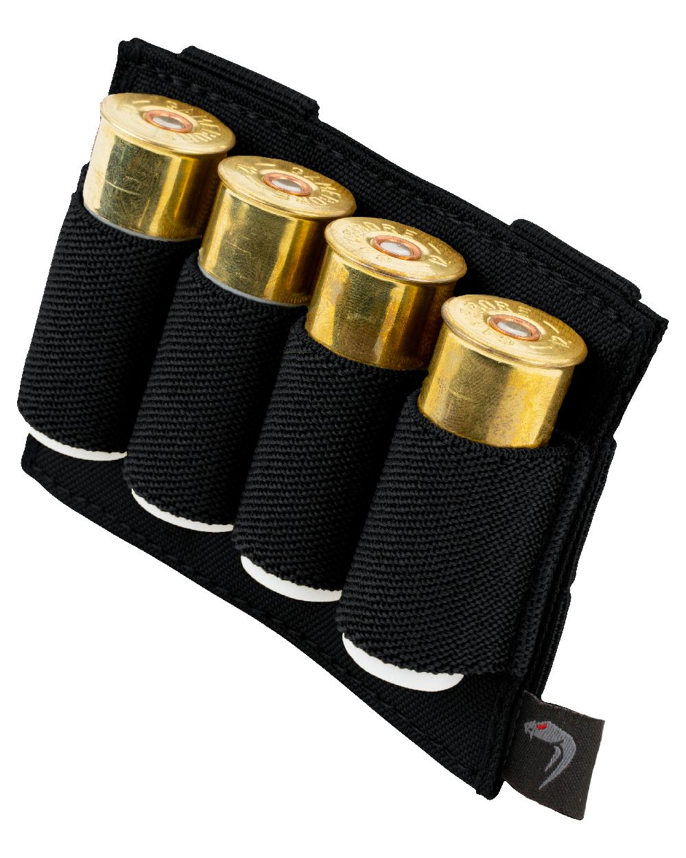 Black Coloured Viper Modular Shotgun Cartridge Holder on white background