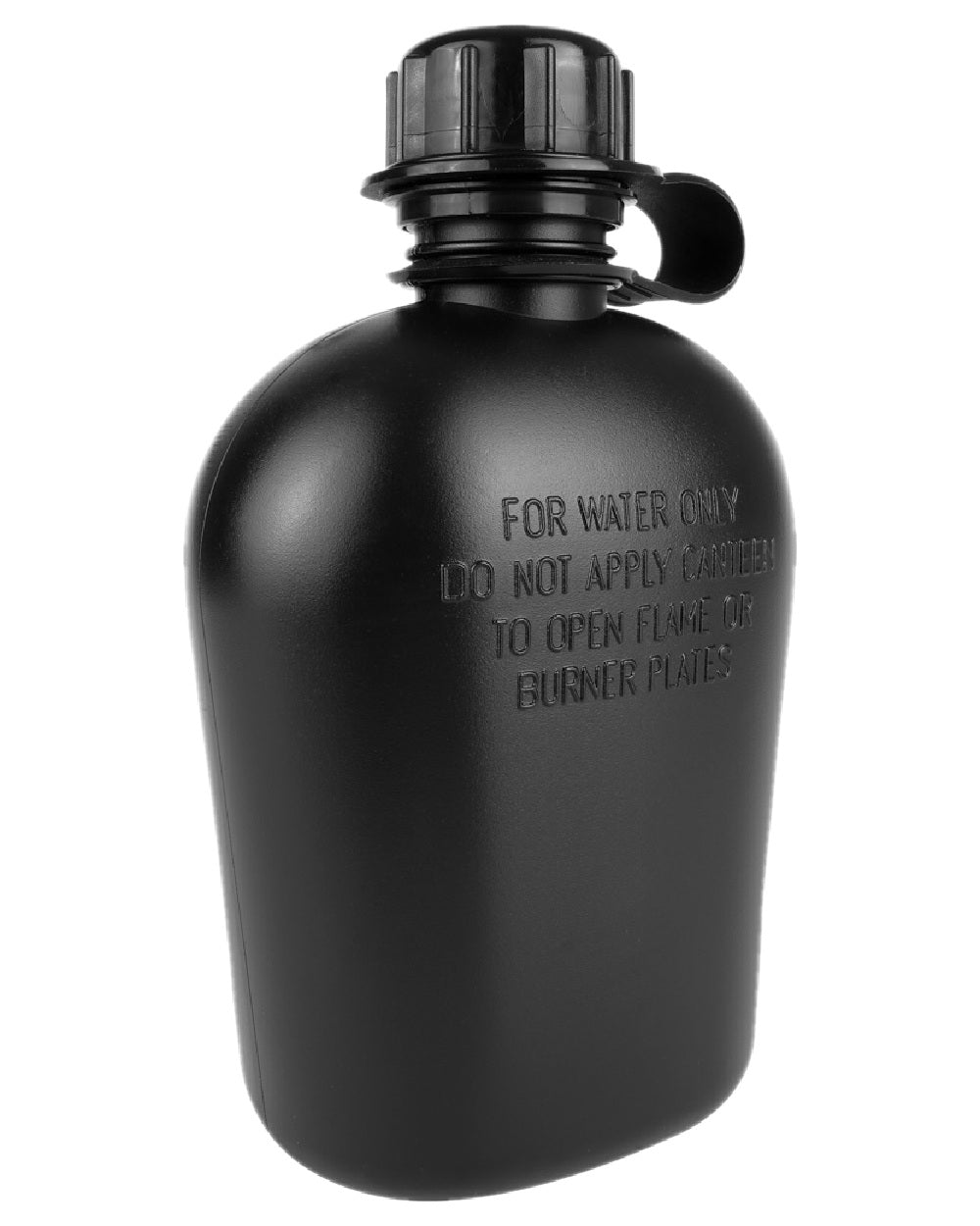 Black Coloured Viper Modular Water Bottle and Pouch on white background