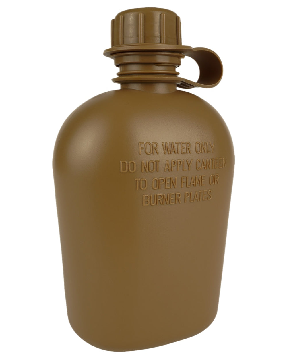 Coyote Coloured Viper Modular Water Bottle and Pouch on white background