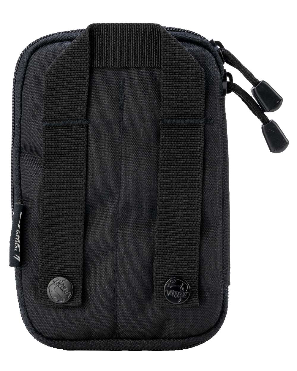 Black Coloured Viper Operators Pouch on white background