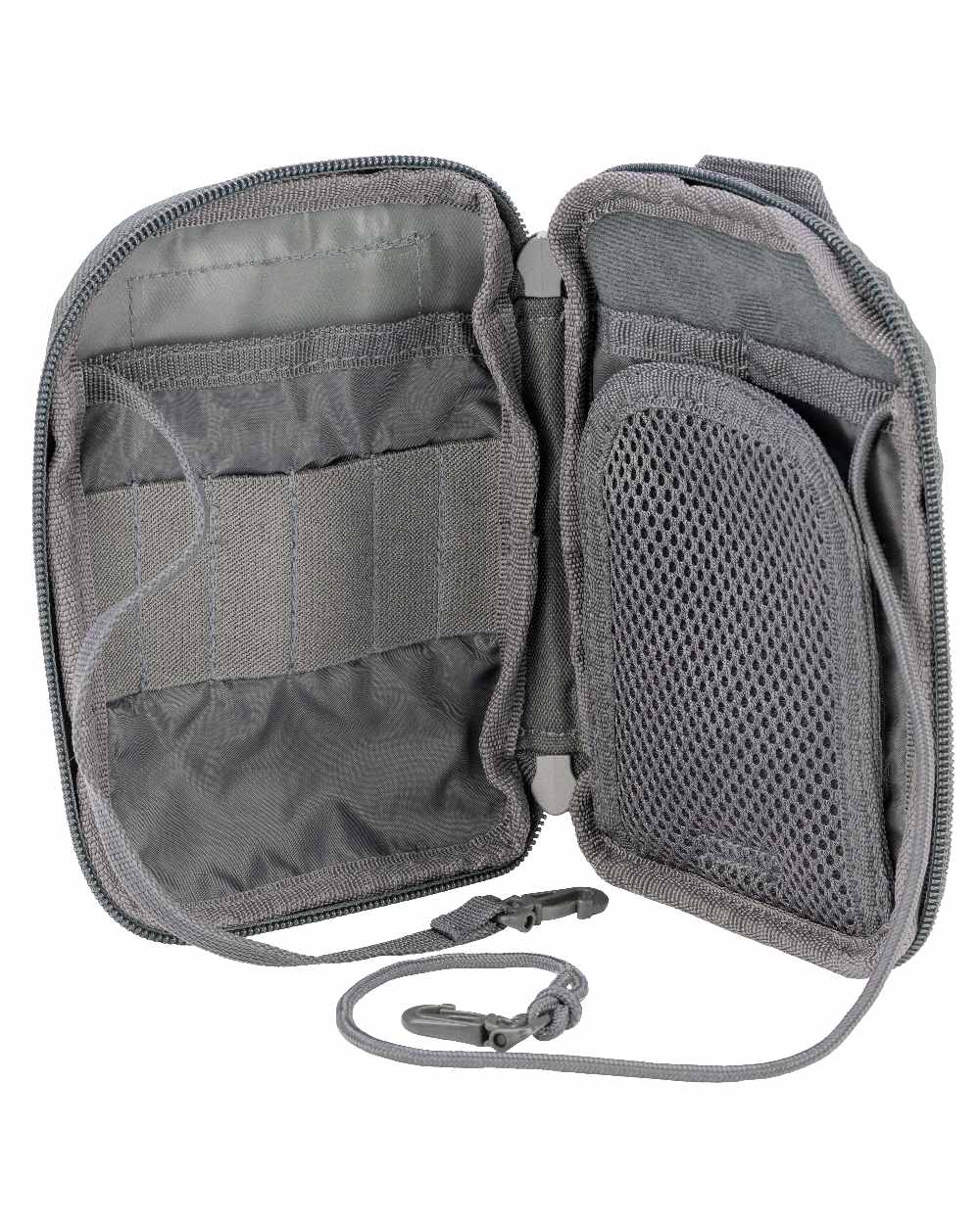 Titanium Coloured Viper Operators Pouch on white background