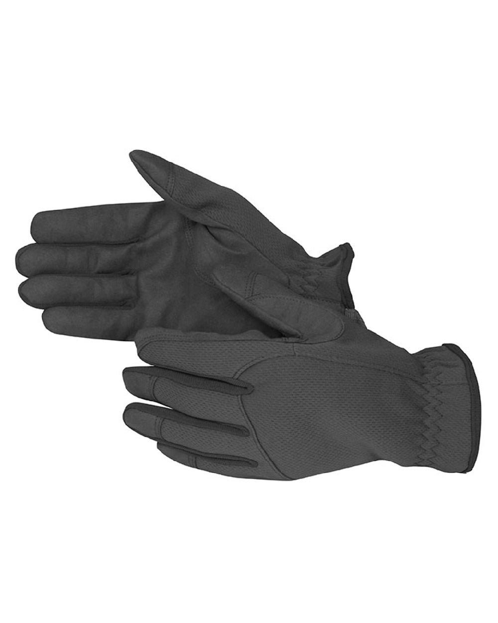 Titanium Coloured Viper Patrol Gloves on white background