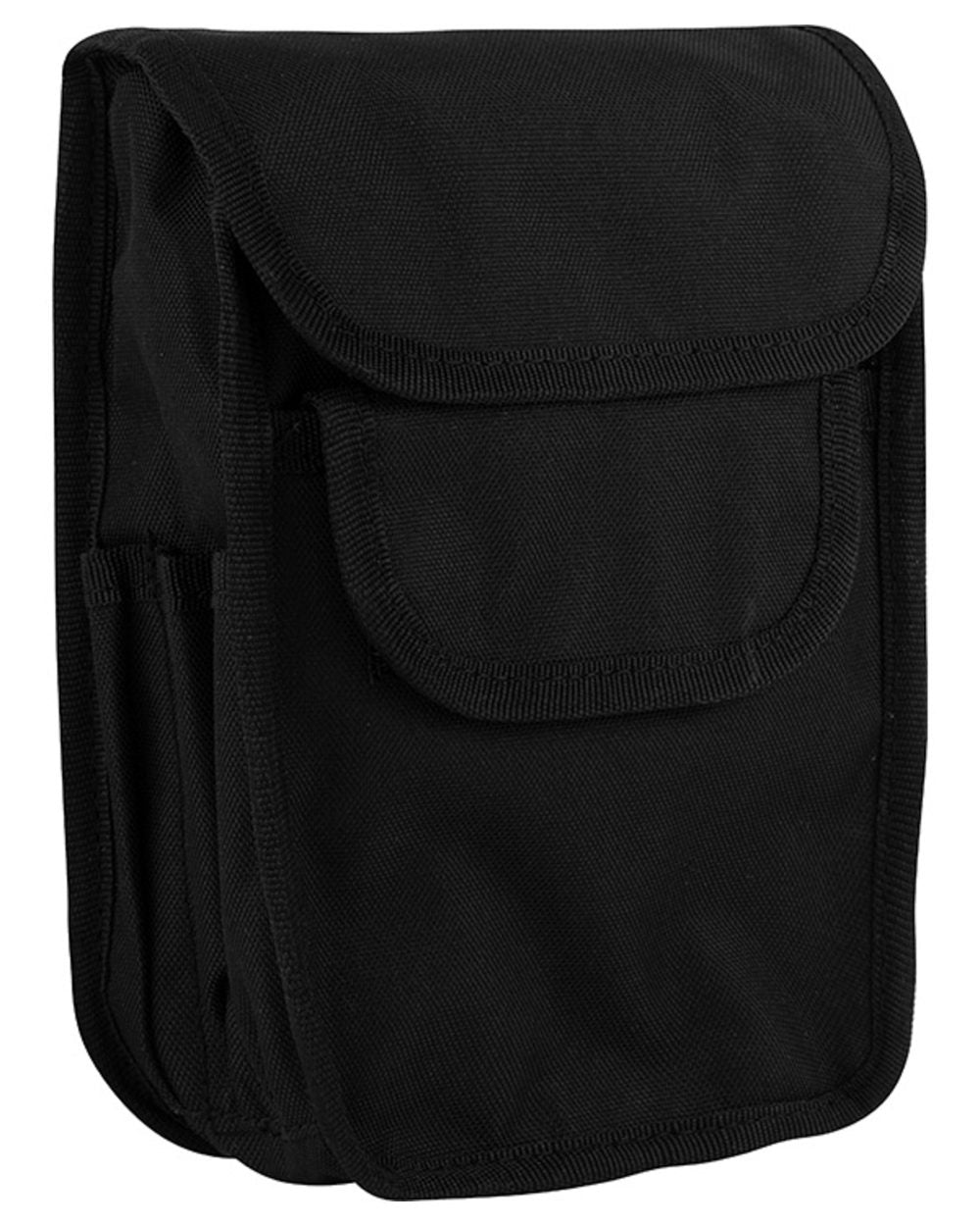 Black Coloured Viper Patrol Pouch on white background