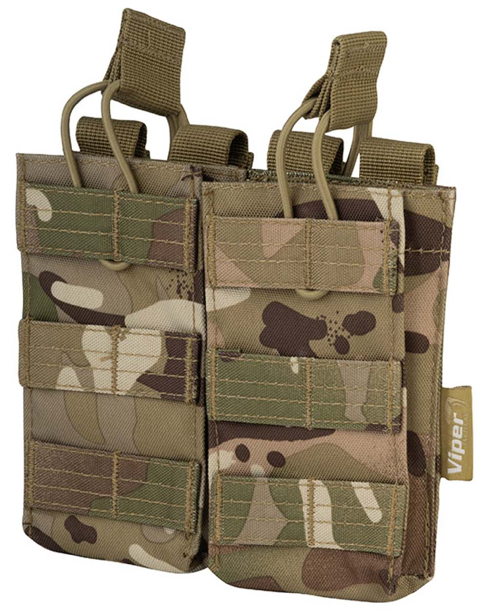 VCAM Coloured Viper Quick Release Double Mag Pouch on white background