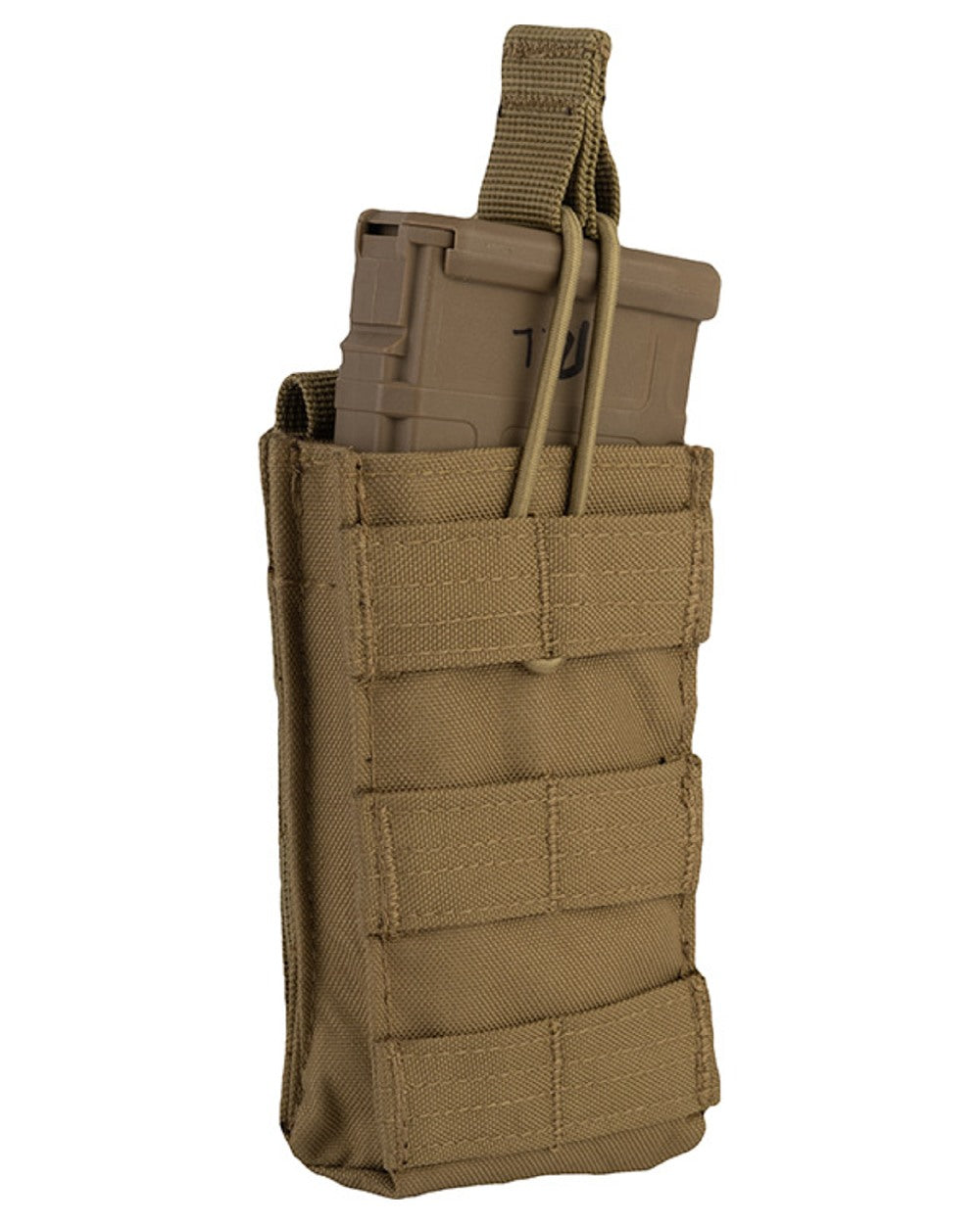 Coyote Coloured Viper Quick Release Mag Pouch on white background