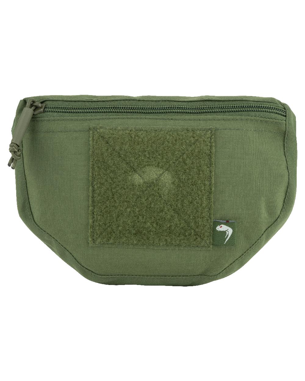 Green Coloured Viper Scrote Pouch on white background