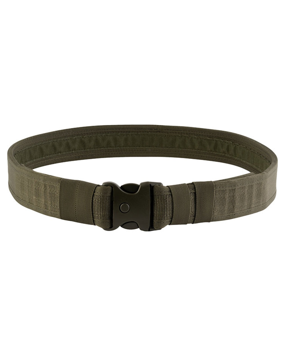 Green Coloured Viper Security Belt on white background