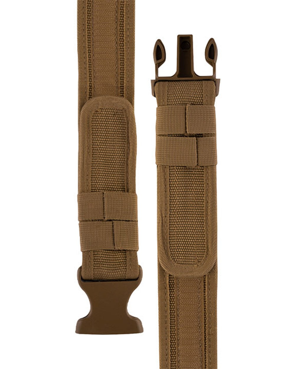 Sand Coloured Viper Security Belt on white background