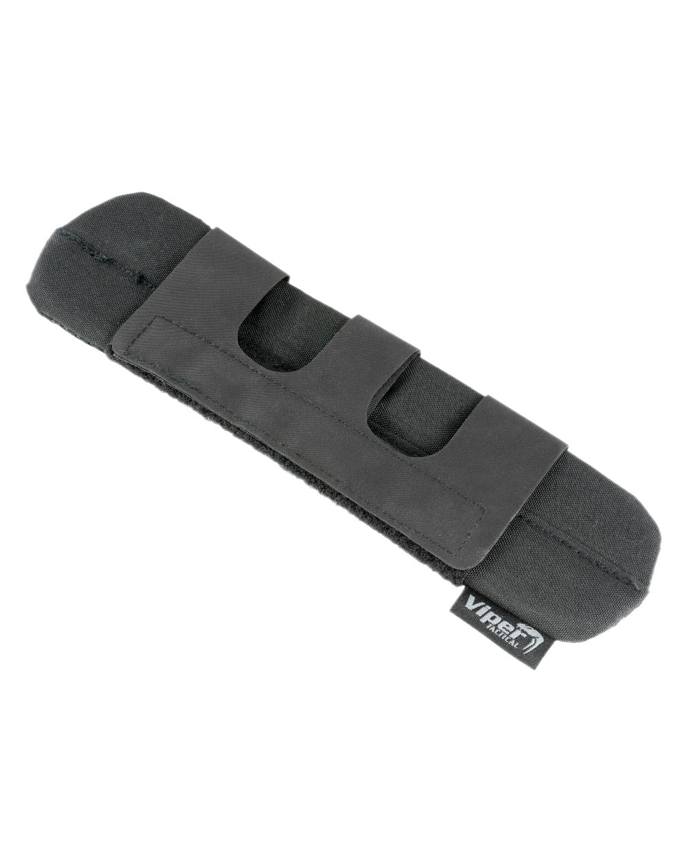 Black Coloured Viper Shoulder Comfort Pads on white background