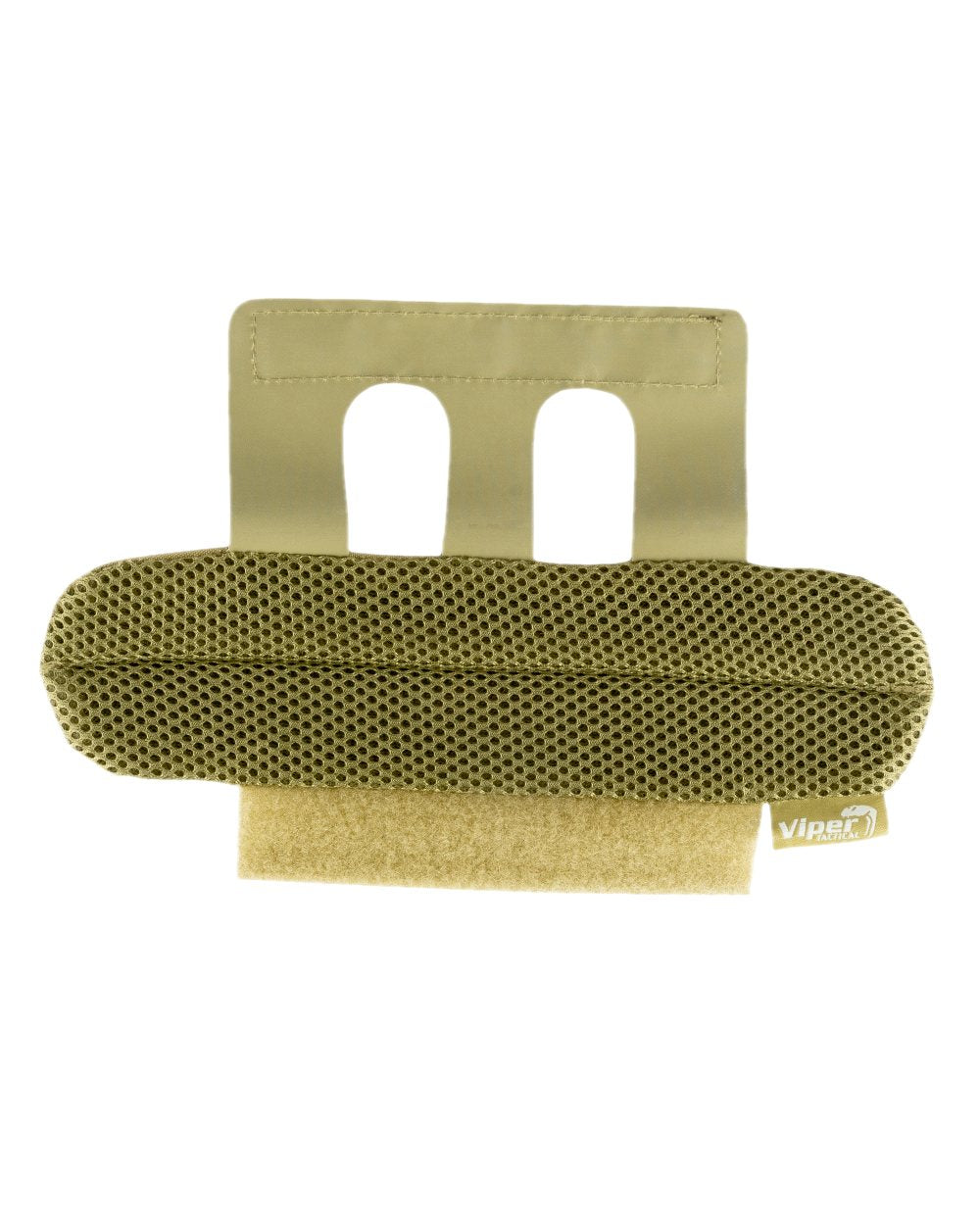 Dark Coyote Coloured Viper Shoulder Comfort Pads on white background