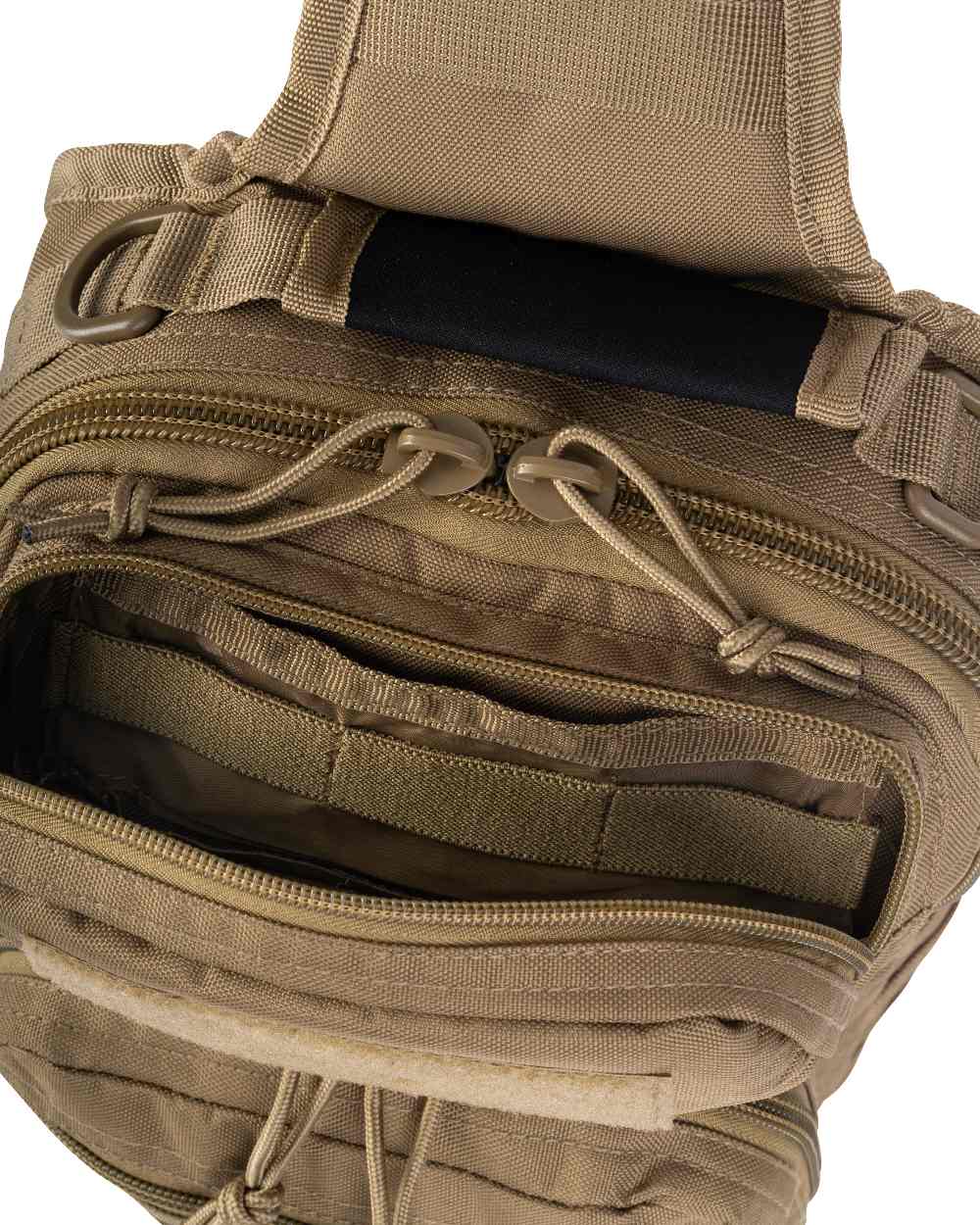 Coyote Coloured Viper Shoulder Pack on white background