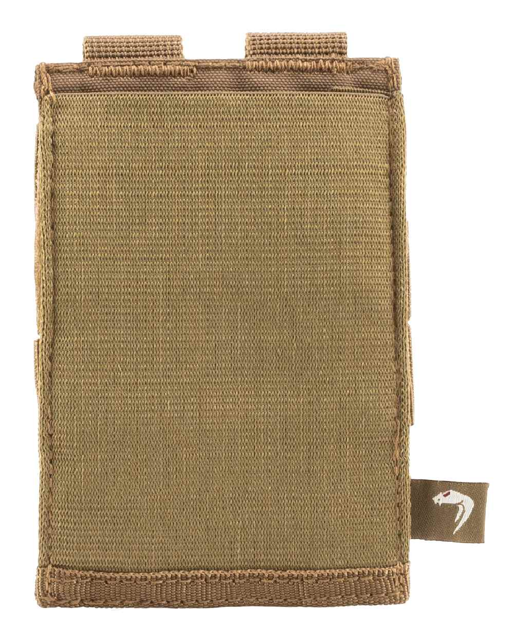 Dark Coyote Coloured Viper Single Rifle Mag Plate on white background