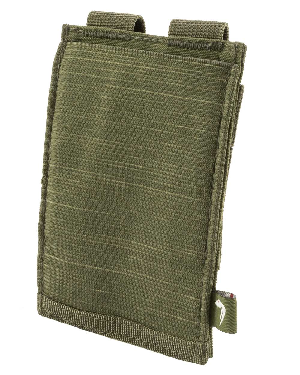 Green Coloured Viper Single Rifle Mag Plate on white background