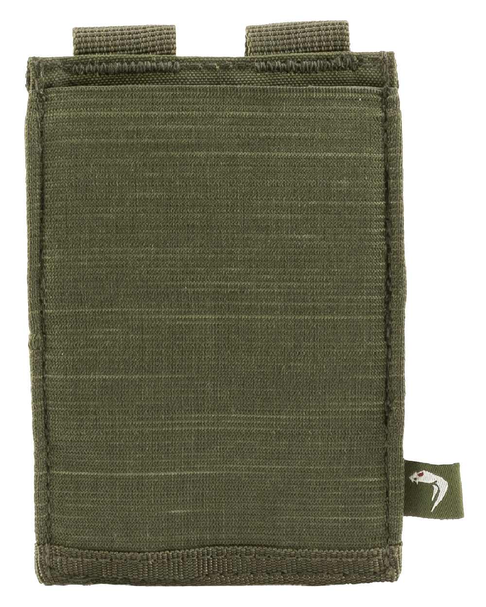 Green Coloured Viper Single Rifle Mag Plate on white background