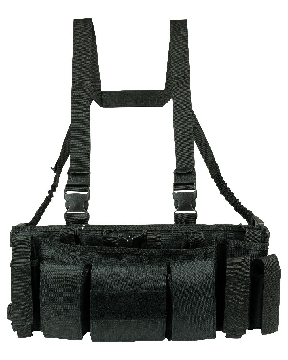 Black Coloured Viper Special Ops Chest Rig on white background